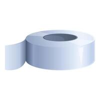 Adhesive tape roll isolated on white vector