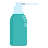 illustration of a hand sanitizer pump bottle on a white background vector