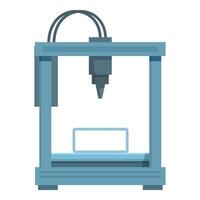 illustration of a 3d printer vector