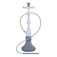 illustration of a modern hookah vector