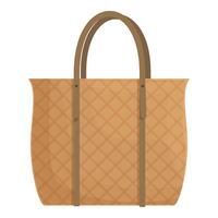 Simple and elegant illustration of a fashionable tote bag vector