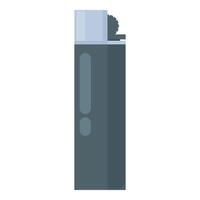 graphic of a modern electric lighter on a white background vector