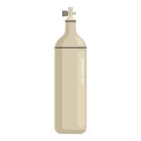 Stainless steel soda siphon illustration vector