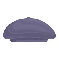 Elegant cloche hat illustration vector