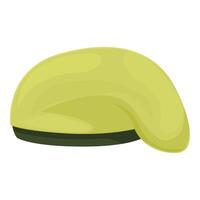 Cartoon style yellow hard hat illustration vector