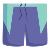 illustration of stylish swim shorts vector