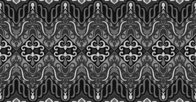 Abstract patterns for carpets and weaving, white, gray, black. vector