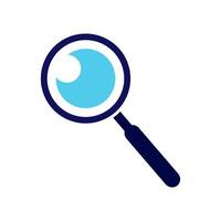 magnifying glass icon vector