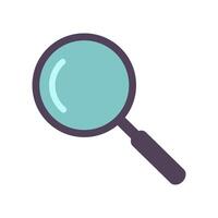 magnifying glass icon vector