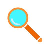 magnifying glass icon vector