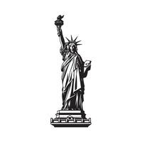 Statue Of Liberty Design Art, Icons, and Graphics vector