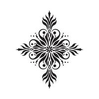 Image Symbol, Ornament, Tattoo. Beautiful Design Illustration vector