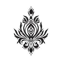 Image Symbol, Ornament, Tattoo. Beautiful Design Illustration vector