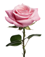 Rose isolé sur transparent Contexte png