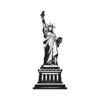 Statue Of Liberty Design Art, Icons, and Graphics vector