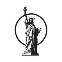 Statue Of Liberty Design Art, Icons, and Graphics vector