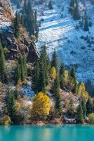 Issyk lake. Almaty region. Kazakhstan photo