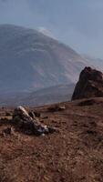 nevada red rock canyon road dans la zone de conservation nationale video