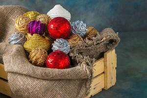 Christmas decoration background photo