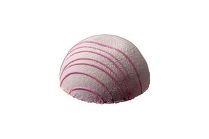 Delicious sweet colorful mochi desserts or ice cream with rice dough and toppings photo