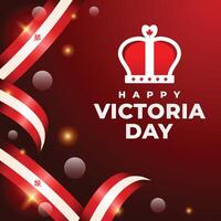 Victoria day design illustration collection vector