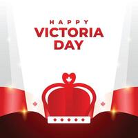 Victoria day design illustration collection vector