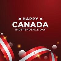 canada independence day design illustration collection vector