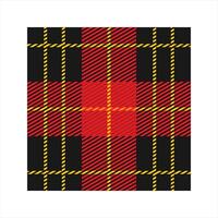 Scottish Tartan Pattern Frame Design vector