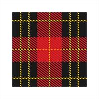 Scottish Tartan Pattern Frame Design vector