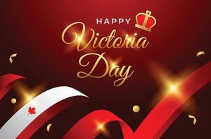 Victoria day design illustration collection vector