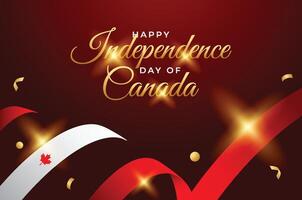 canada independence day design illustration collection vector