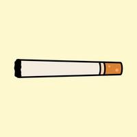 World No Tobacco Day Design Illustration with retro style vector