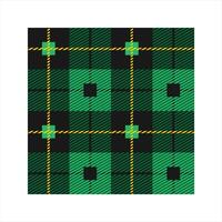 Scottish Tartan Pattern Frame Design vector