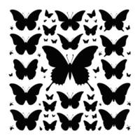 Flying butterfly . Flat illustration of flying butterfly icon isolated on white background vector