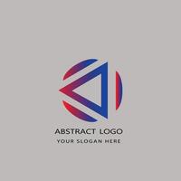 Abstract Colorful Logo Design Element vector