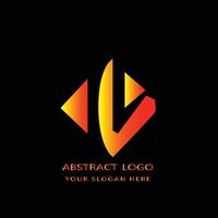 Abstract Colorful Logo Design Element vector