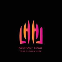 Abstract Colorful Logo Design Element vector