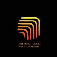 Abstract Colorful Logo Design Element vector