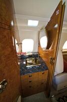 VIP Business Interior Jet Airplane photo