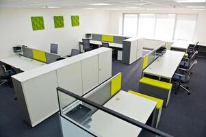 Modern office interior photo