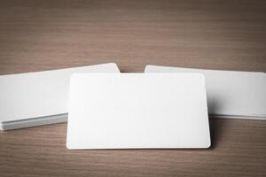 Business cards blank mockup - template photo