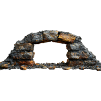 Beautiful soil gate on a transparent background png