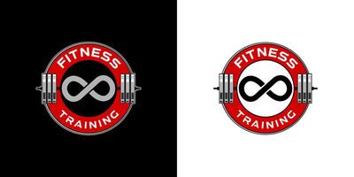 The illustrated logo concept features elements of boot camp, military, and fitness. vector