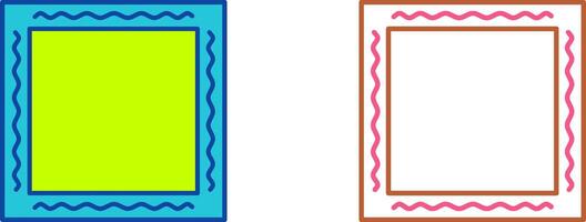 Unique Frame Icon Design vector