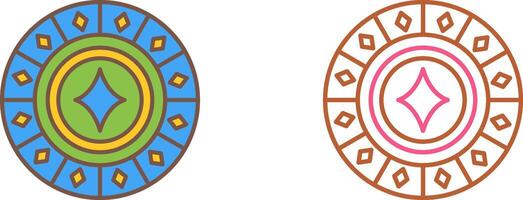 Diamond Chip Icon Design vector