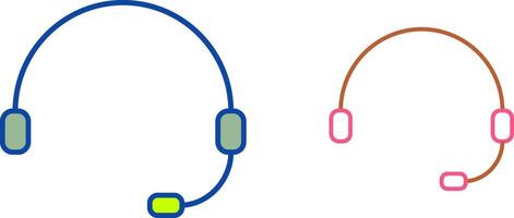 Unique Online Support Icon Design vector