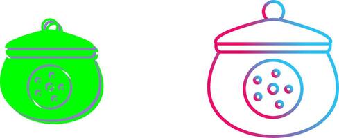 Cookie Jar Icon Design vector