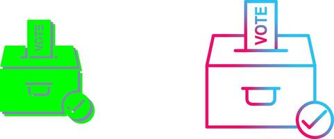 Going to cast ote Icon Design vector