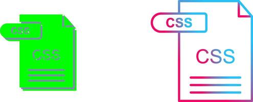 CSS Icon Design vector