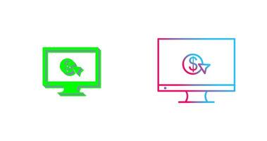 Unique Pay Per Click Icon Design vector